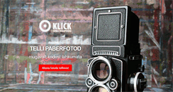 Desktop Screenshot of foto.klick.ee